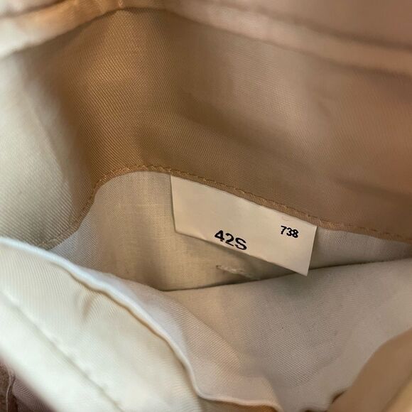 Jos. A. Banks Tan Blazer Size 42R EUC - Picture 8 of 9
